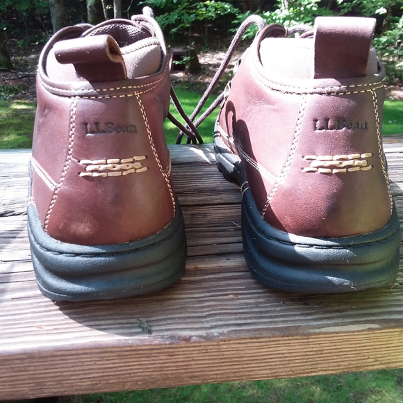 'LL Bean Men's Leather Boots. - Picture 6 of 10